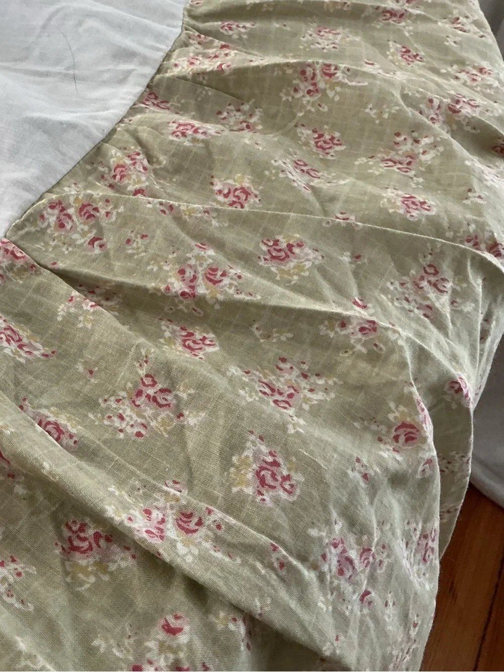 Vintage J.C. Penney Ruffled Bedskirt